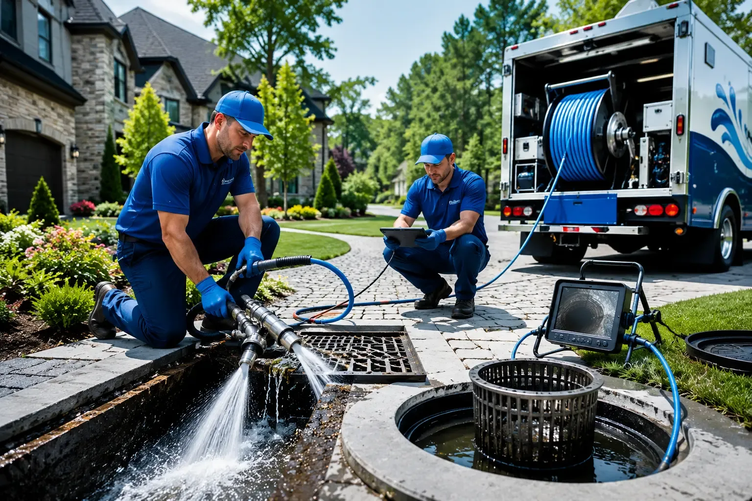 Local outdoor drain cleaning professionals in Aurora, KS
